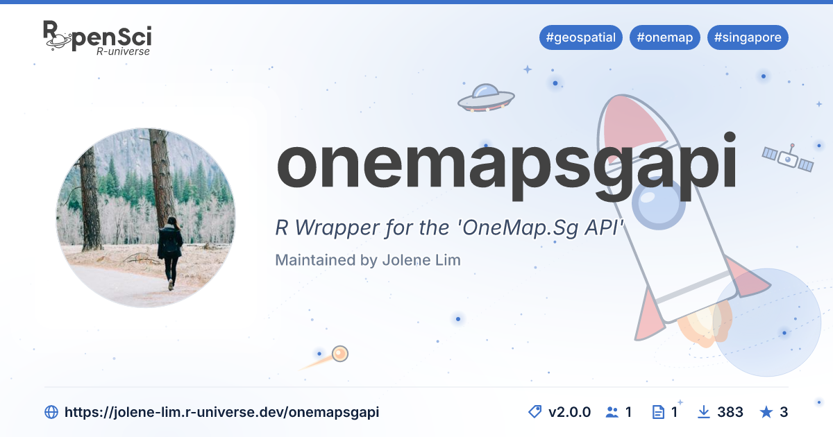 Onemap Api onemapsgapi: R Wrapper for the 'OneMap.Sg API'
